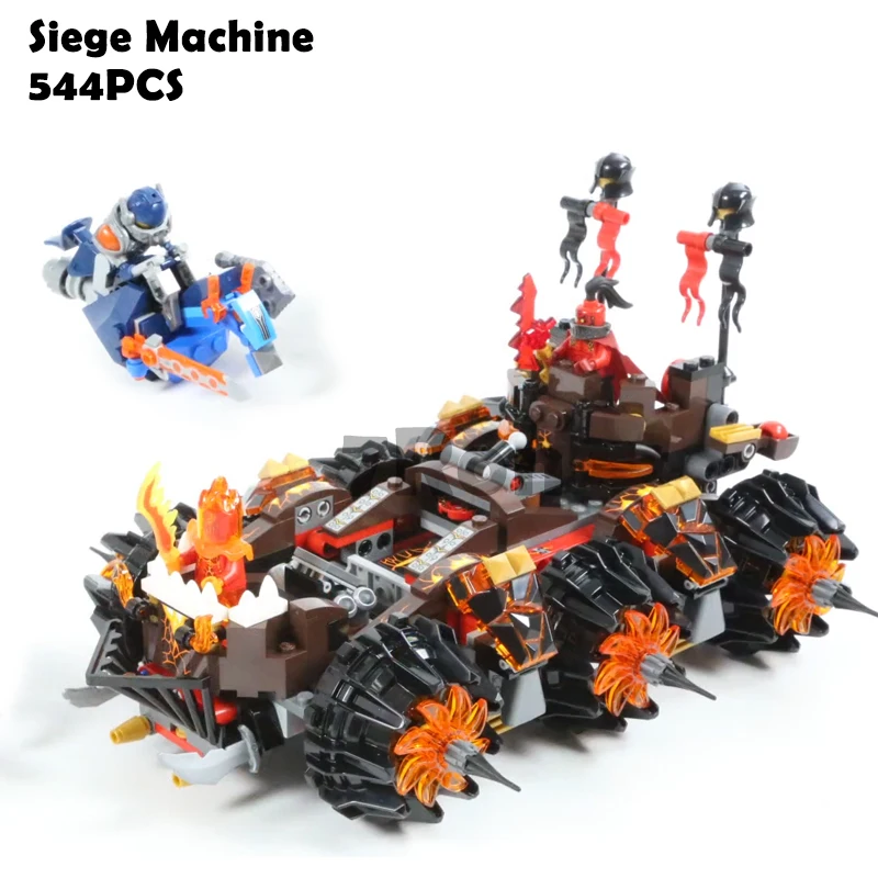 

14018 8017 10518 Siege Machine Model building kits compatible with lego Nexus Knights 3D blocks Educational children toys 70321