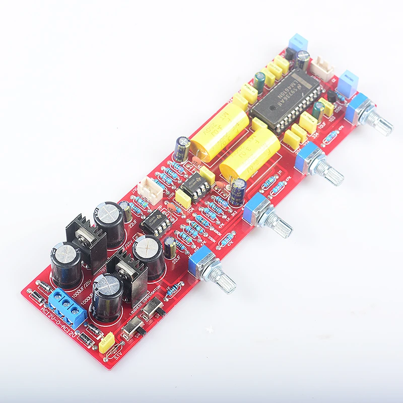 Предварительно усиленная плата LM4610 двойная фотовспышка NE5532 фронтальные платы