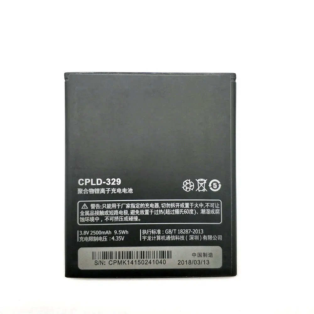Новый CPLD-329 2500mAh аккумулятор для Coolpad F1 батарея 8297 8297w мобильный телефон | Мобильные