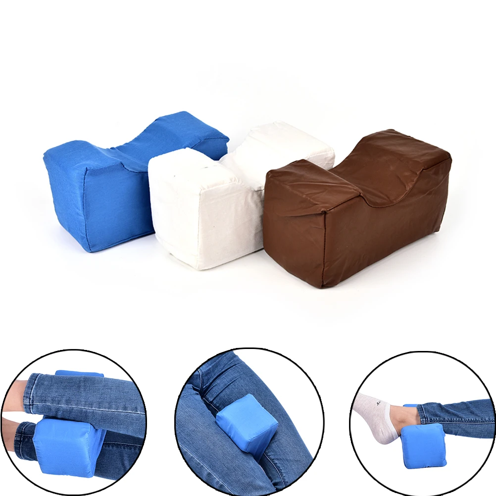 Memory Foam Knee Leg Pillow Bed Cushion Wedge Pressure Relief Sleep