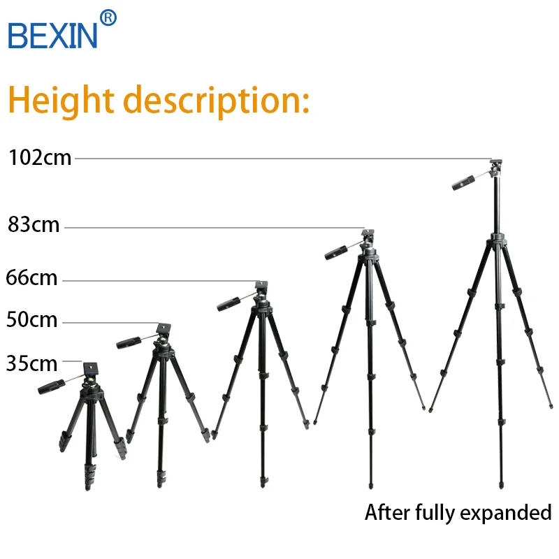 Аксессуары для путешествий, Алюминий Портативный Легкий Камера штатив-Трипод стойка с 3 пути штатива для Canon nikon цифровых однообъективных зеркальных камер и однообъективных зеркальных Камера