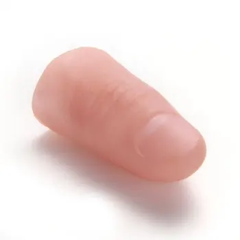 

LCLL-Soft Thumb Tip Finger Fake Magic Trick Vinyl Toy Funny Prank