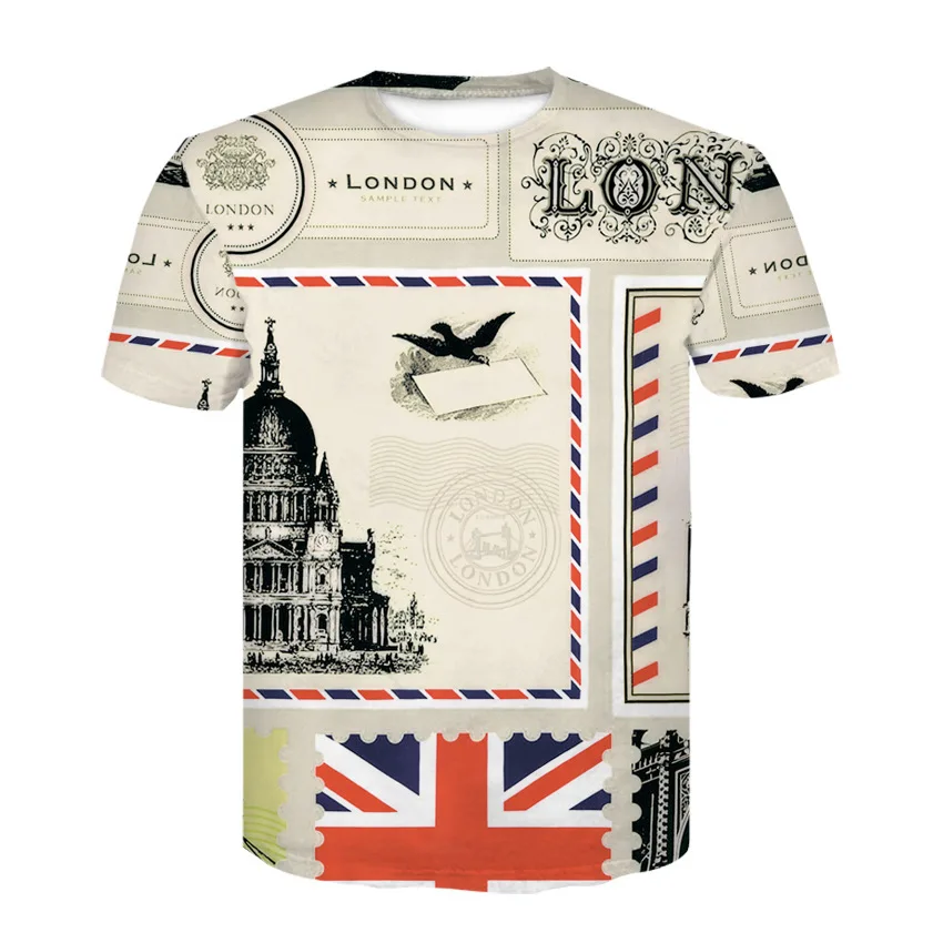 

Expert For New Pattern England Wind Britain National Flag Number Printing Man Short Sleeve Hot Sale T-shirt Short Sleeve Camisa