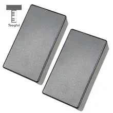 Tooyful 2 шт. пластиковый запечатанный закрытый двойной катушкой для гитары хамбакера без отверстия для электрогитары музыкальная часть Декор