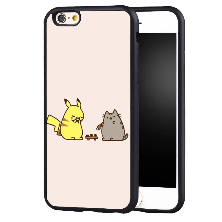 pusheen cat pikachu