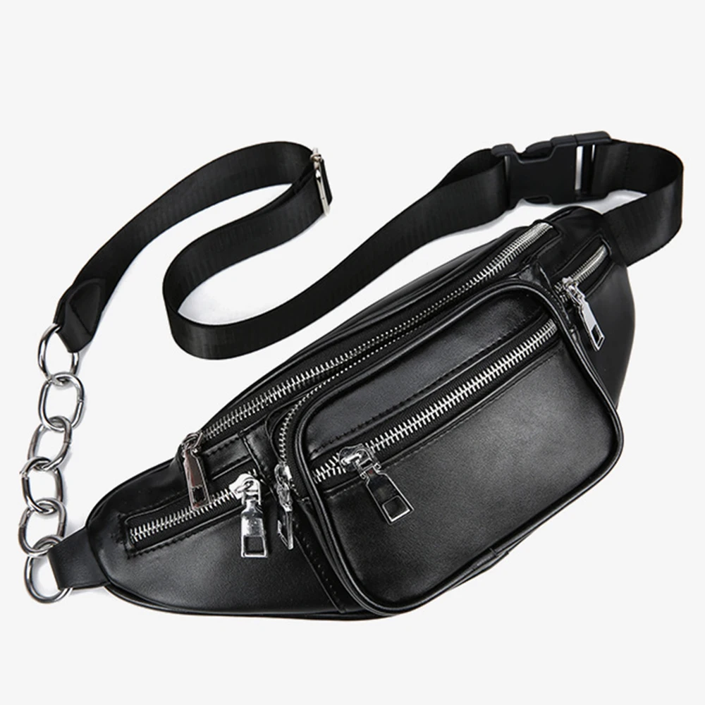 Новая женская сумка с перекрестными карманами, многофункциональная поясная сумка для мужчин, модная кожаная сумка для телефона, маленький