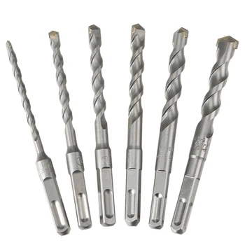 

1PCS Plus Rotary Hammer Drill Bit 10/12/14/16/18/20/22mm Square Shank Drilling for Concrete & Masonry, Carbide Tipped Bits