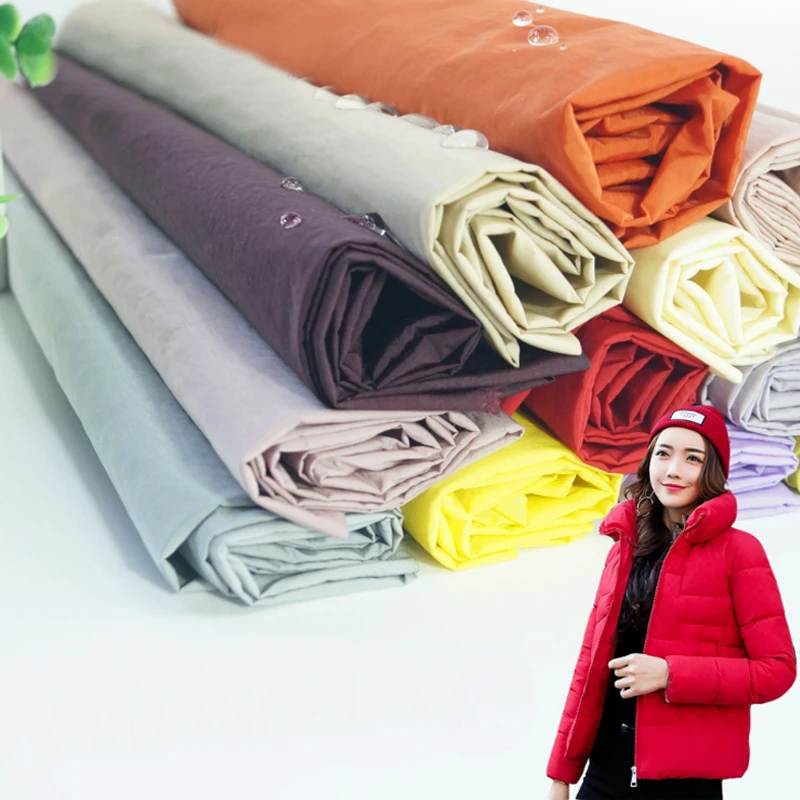 

100*148cm Wrinkled Nylon Taffeta Fabric Down-Proof
