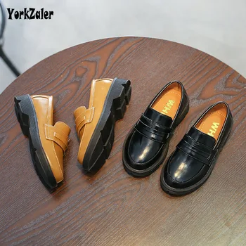 

Yorkzaler Spring Autumn Unisex Children's Shoes Artificial Leather Non-slip Waterproof Kids Casual Shoes Heighten Child Footwear