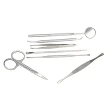 7 шт. Нержавеющая сталь Черноголовых Прыщ Пятна Extractor угорь набор инструментов 5u929