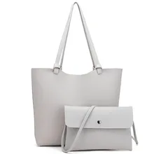 2017 New Arrivals Female Bags Concise Leisure Fashion Korean Style Office Ladies Handbags Solid Color Pink Black Grey Tote Bag