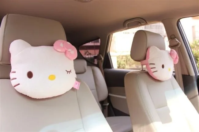 Hello Kitty Car Headrest Neck Pillow Buy Online Save Free