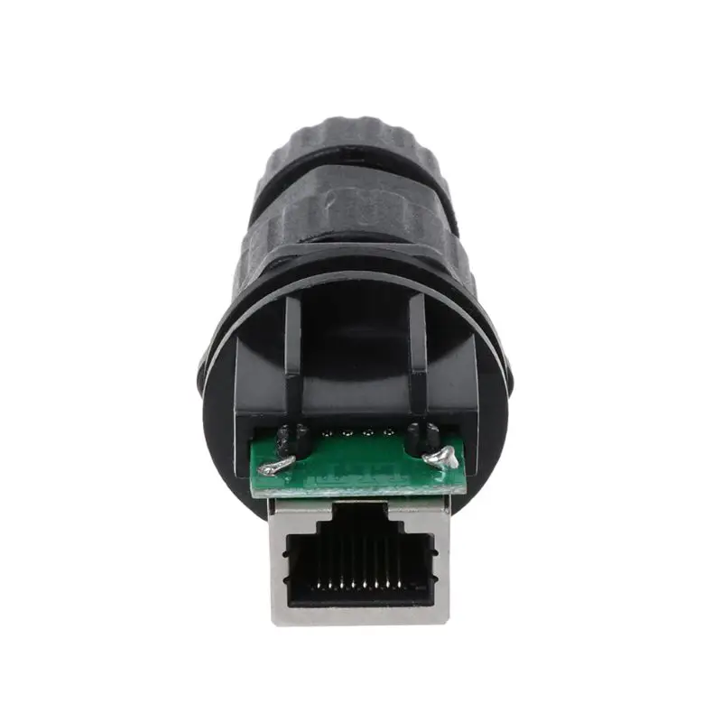 M19-RJ45 муфта Ethernet Lan Сетевой удлинитель водонепроницаемый разъем IP67 смены на открытом воздухе портативный USB Круглый переходник