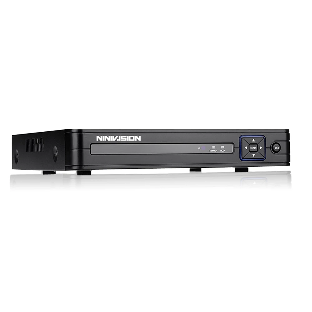  NINIVISION HD 1200TVL de la cámara de vídeo de vigilancia 8ch 1080N CCTV DVR HVR NVR sistema de seg