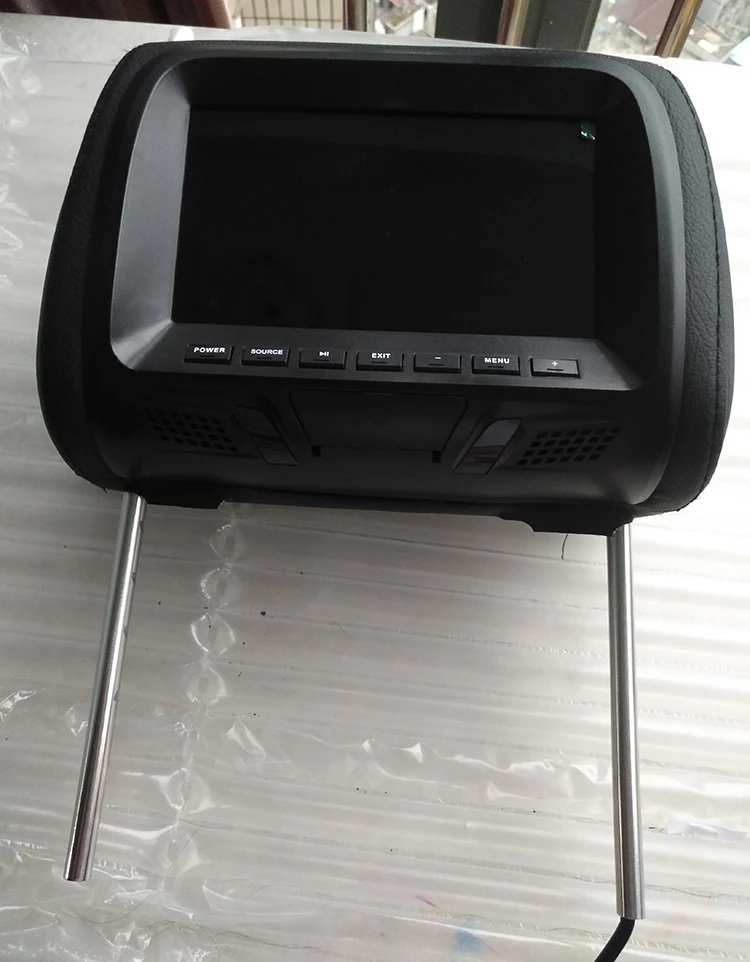 Автомобильный монитор на подголовник с USB/SD/FM Авто экраном 800x480 разрешение подголовник ЖК-монитор автомобиля 7 дюймов заднее сиденье развлечения 407