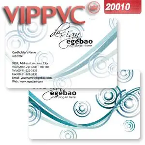 

silver glitter background business card a2010 card design for white plastic PVC card