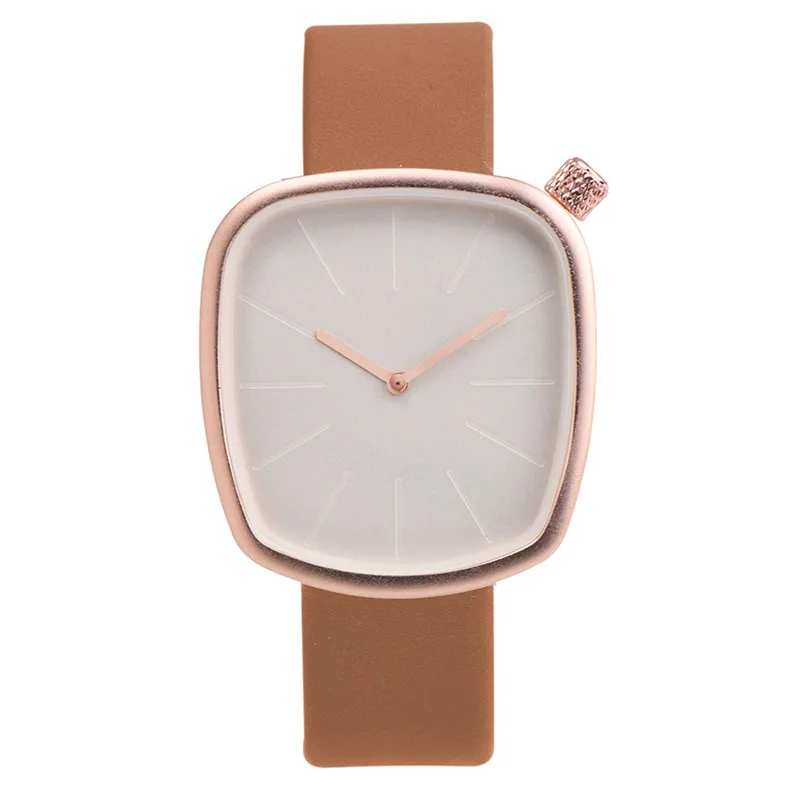 

OKTIME brand luxury lady girl women watch Fashion Leather Band Analog Quartz Round Wrist Watch Watches wholesale y8