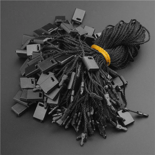 1000 pieces hang tag cord 7 inches quality hang tag string cord for garment price tag seal tag 