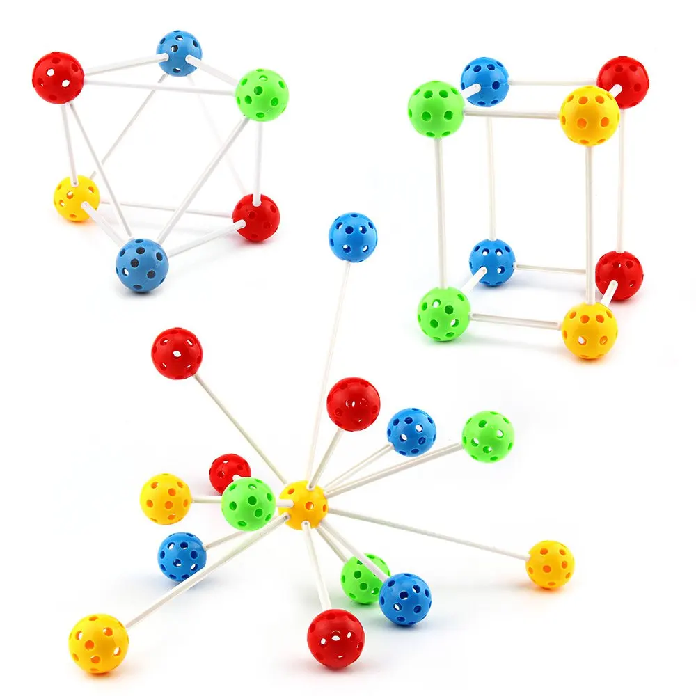 Colorful Plastic DIY Insert Beads Toy Chageable 3D Puzzle Ball Magic Beads Toy Early Learning