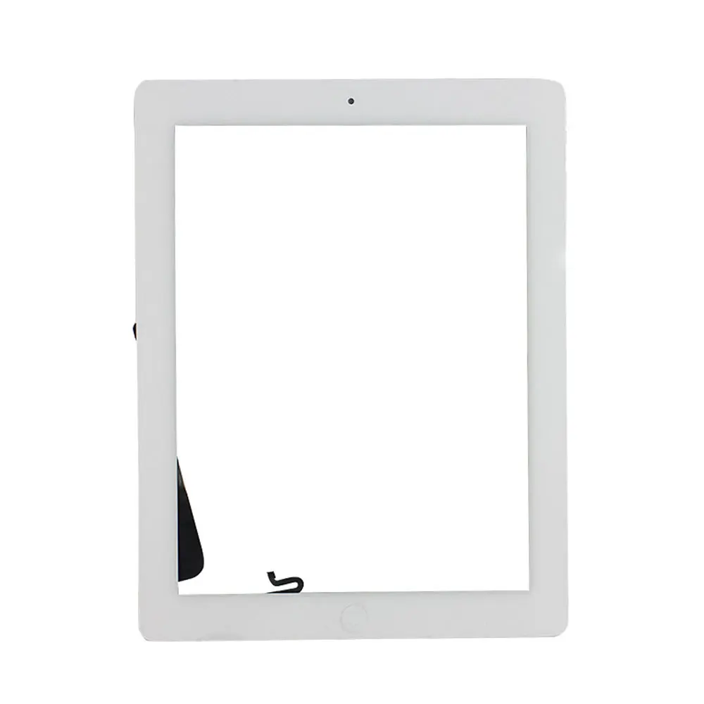 Сменная Передняя панель для iPad 4 сенсорный экран дисплей с кнопкой Home дигитайзер