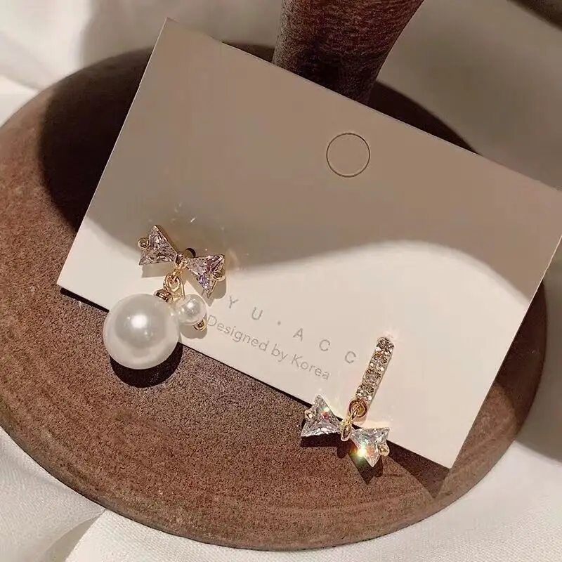 Корейская Новая мода блестящая жемчужина серьги-гвоздики для женщин модные жемчужные темпераментные подарочные серьги-гвоздики