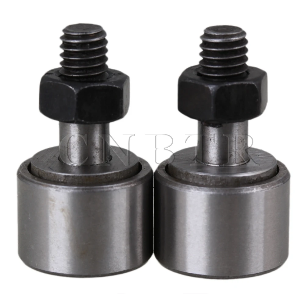 CNBTR 2 x KR16 Cam Follower Needle Bearing Stud Type Bearings M6 Thread
