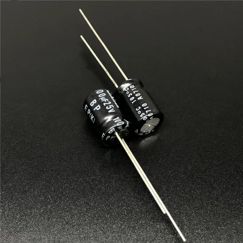 5 шт./50 шт. 100 мкФ 25 в NICHICON EP BP 8x11 мм класс K 10% Допуск емкости 25V100uF биполярный