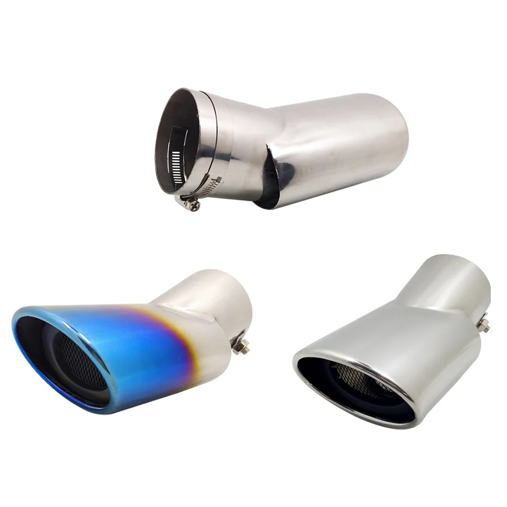 

Vehicle Styling Rear Tail Emission Pipe Mufflers Decoration For Toyota Highlander CRV Land Cruiser Car Exhaust Valve Equipment