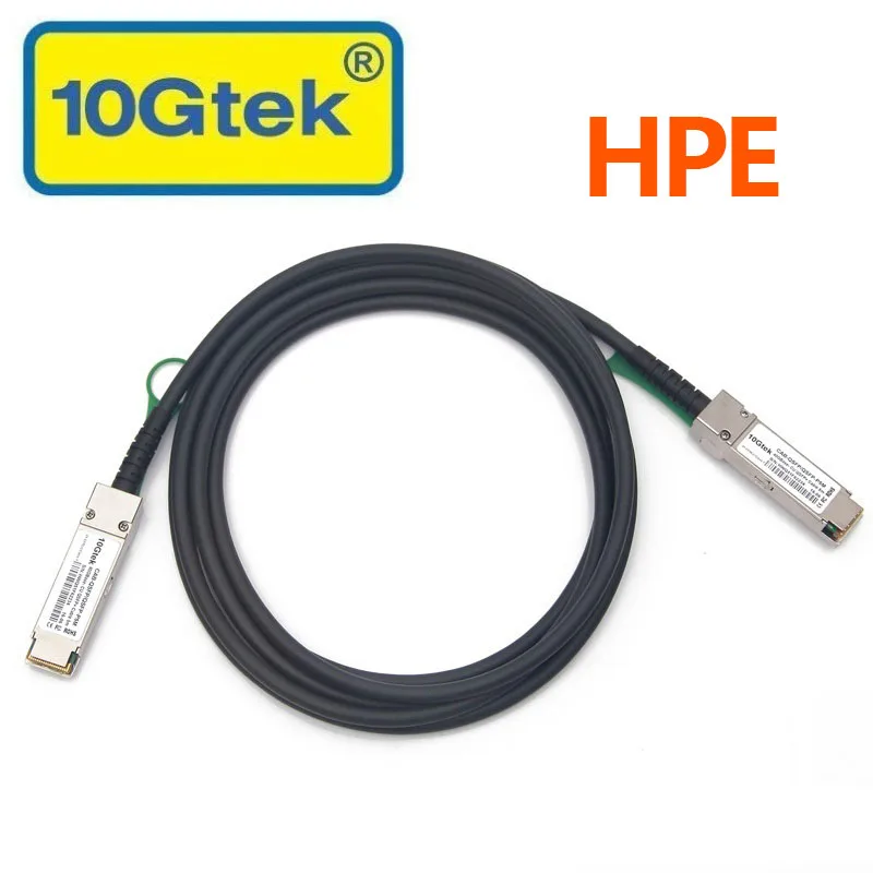 HPE JG327A 40 ГБ/сек. QSFP + ЦАП QSFP + 40 г пассивный прямой прикрепить медный кабель 3 м