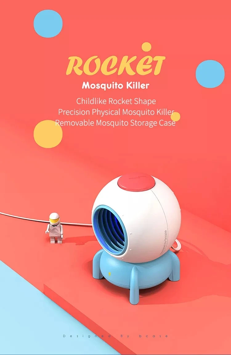 Xiaomi Bcase Rocket Mosquito Killer USB Электрический фотокаталитический репеллент против комаров убийца насекомых детская лампа ловушка для насекомых УФ светильник