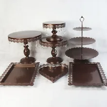 7 шт. подставки для пирога подставка для кексов форма для выпечки приспособления для выпечки тортов жаропрочная посуда набор вечерние столовые приборы