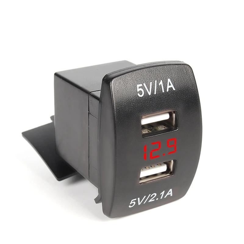 Водонепроницаемый 12 V 24 Мини двойной микро порт USB разъем Автомобиль Мотоцикл