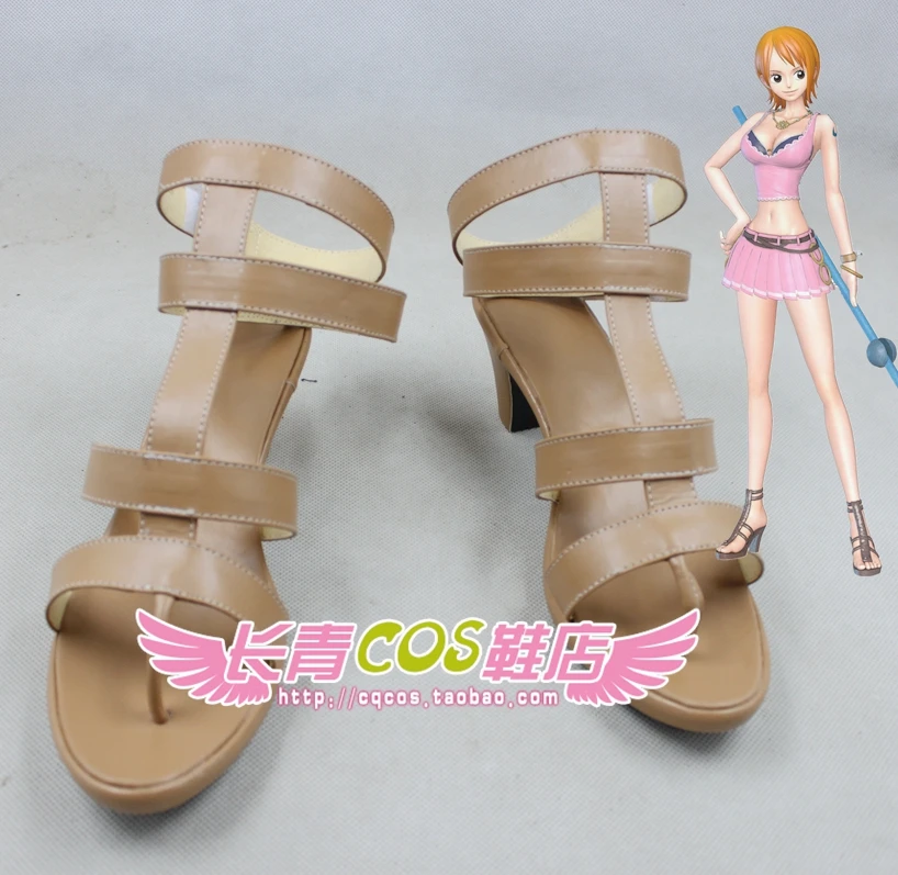 ONE PIECE Nami cosplay Shoes Boots 