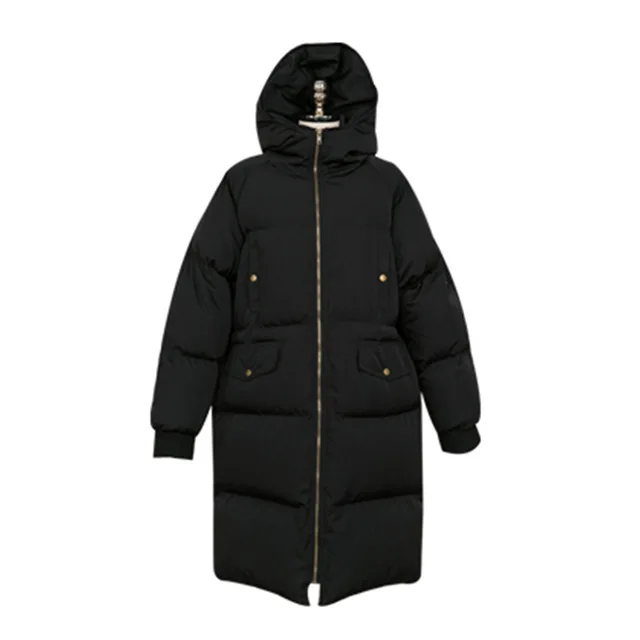 Парка зимняя куртка Толстая Женская теплая зимняя длинная пальто женское с капюшоном размера плюс Женская Стеганая верхняя одежда большого размера
