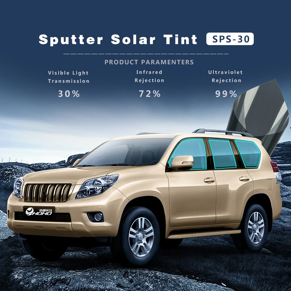 30 Sputter Window Tints with UV Resistant Hardcoat font b exterior b font Window Films 152cmx30m