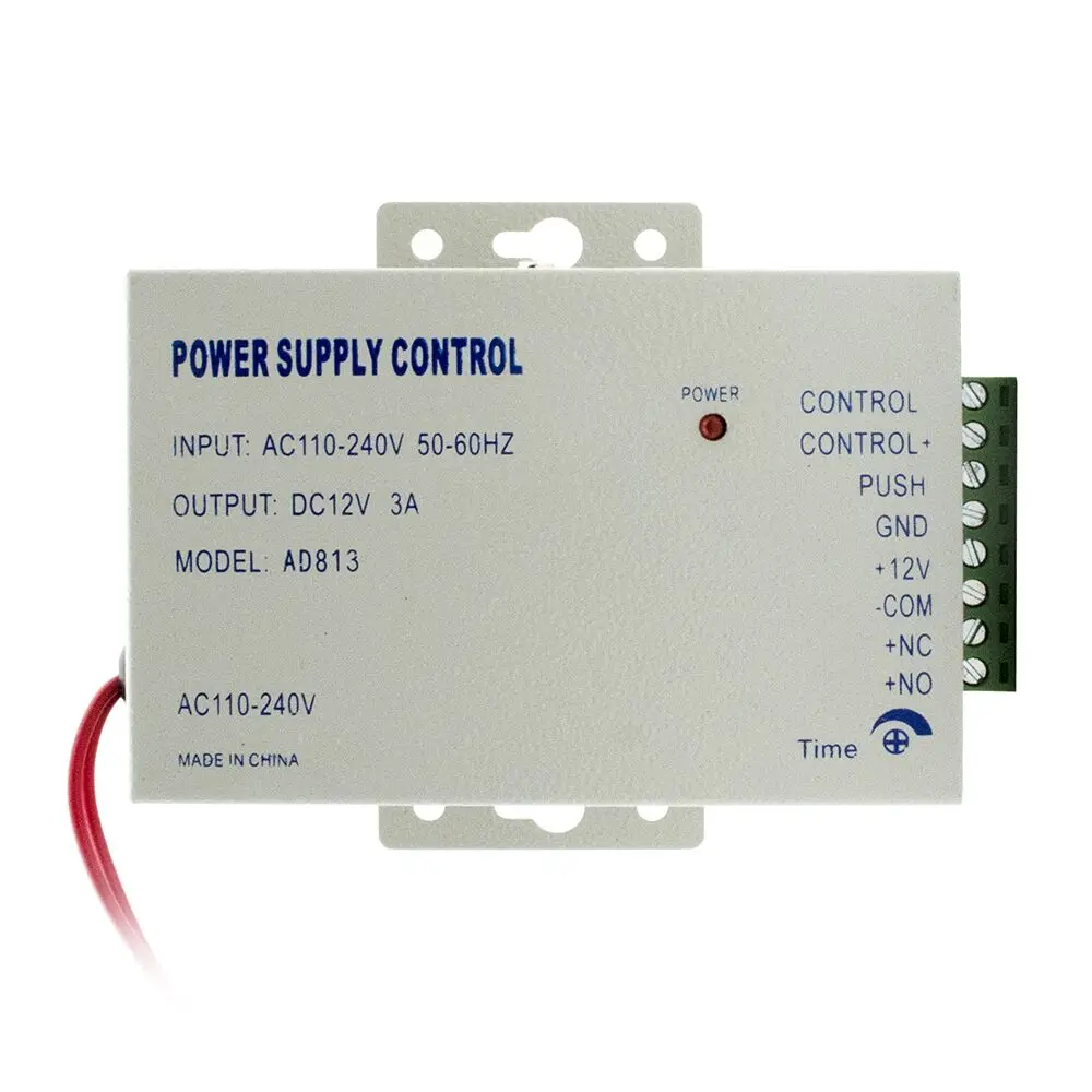110V 240V Access Control Power supply Control DC12V,3A For Eletric and