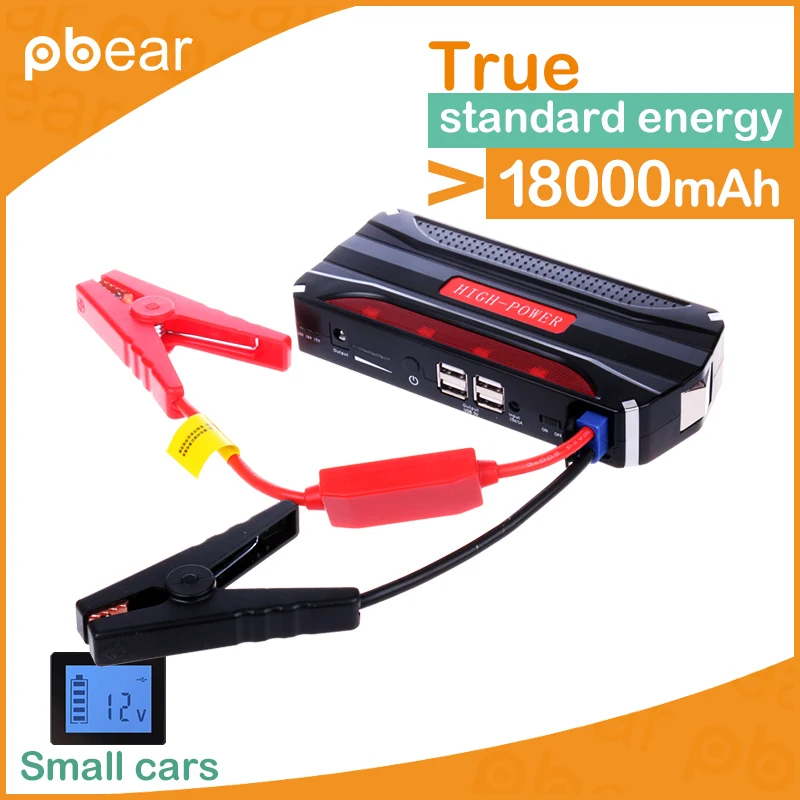 Pbear Portable 12V 18800mAh Multi Function Car Jump Starter Battery
