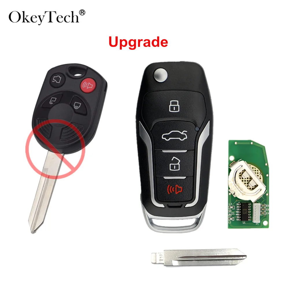 modified remote key for ford