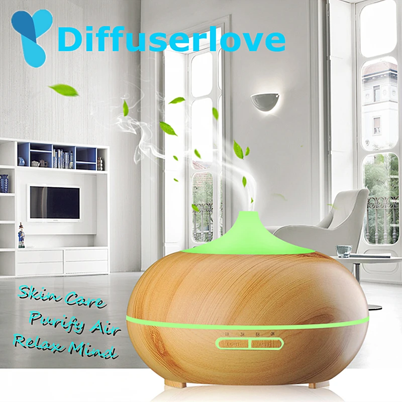 Diffuserlove 300 мл увлажнитель воздуха Арома эфирное масло диффузор ультразвуковой с 7