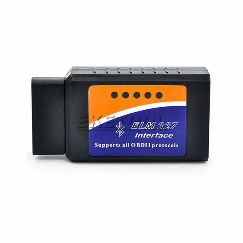 OBD2 ELM327 Bluetooth V2.1 беспроводной OBD/OBDII Диагностика ELM 327 V2.1 работает для Android/PC поддерживает 7 протоколов