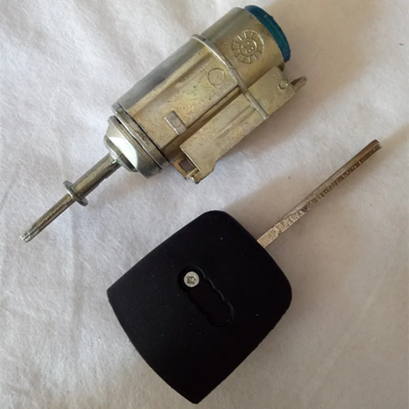 

DAKATU For AUDI A6 Left Door lock cylinder Auto Central lock cylinder with 1 pcs key shell