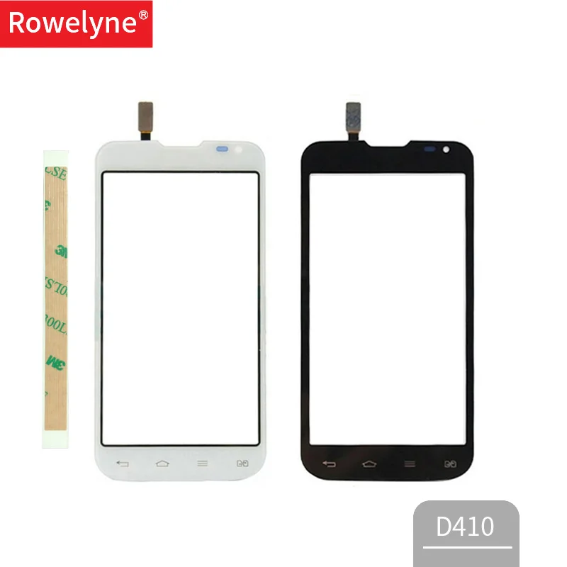 

4.7'' Screen for LG L90 Dual Sim D410 Touch Screen Digitizer Front Glass Sensor Lens Panel Black White Touchscreen + 3M Tape