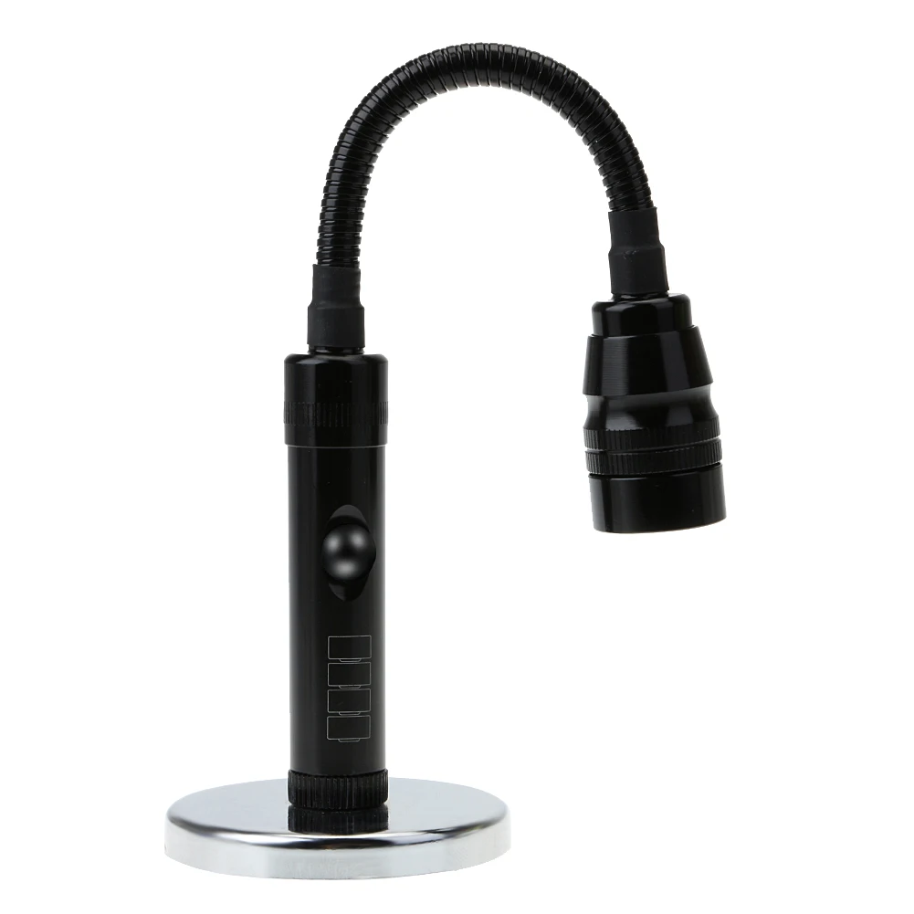 

Magnetic LED Flashlight Torch Magnet Telescopic Flexible Neck LED Flashligh Work Desk Lamp Emergency Light
