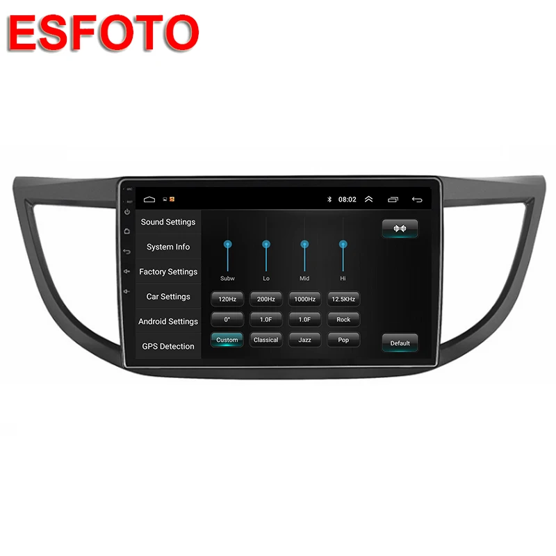 Cheap Touch screen 10.1"  Android Car DVD Player for Honda CRV CR-V 2012-2015 GPS Glonass Autoradio Headunit Radio Wifi Bluetooth 2