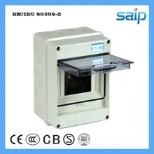 One Piece Selling 5 Ways Waterproof ABS Plastic Distribution Box Mini Circuit Breaker Box 150*110*90 mm