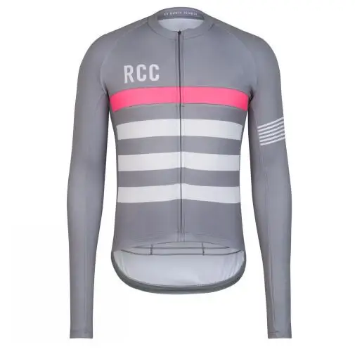 Полиэстер Мужчины RCC Велоспорт Джерси Ropa Ciclismo велосипедная одежда с длинным рукавом спортивная велосипедная одежда