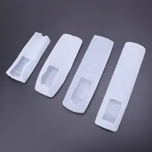 Силиконовые пылезащитные чехлы с пультом дистанционного управления, универсальный защитный чехол, мягкие чехлы для сенсорных мешков для пульта дистанционного управления, 4 типа