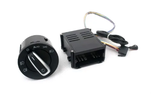 

Light Sensor & Auto Euro Head Light Switch Retrofit Kit For VW Volkswagen Golf MK4