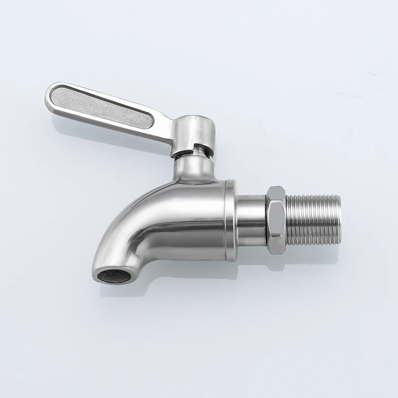 VRICH Stainless Beer Barrel Faucet Food Grade Stainless Lead Free