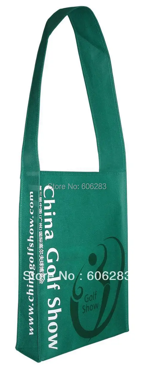 

Custom non woven shoulder shopping bag with own logo printing promotion for school bag